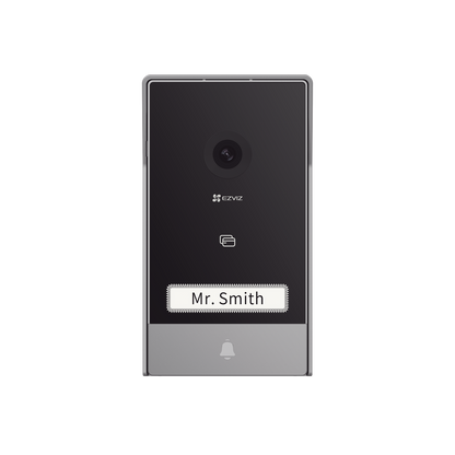Videoportero IP Conexión a 2 Hilos / Con Monitor Wi-Fi para Interior / Frente de Calle  IP65 Uso En Exterior Debe Tener Protección / Cámara 3 Megapíxel / Llamada a la App / Apertura remota  / Apertura de 1 Puerta y un 1 Porton