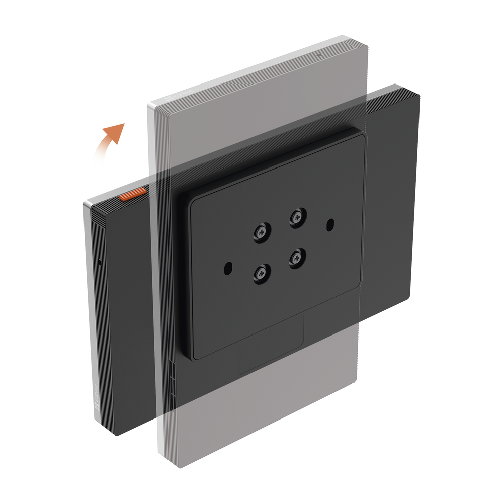 Pantalla Inalámbrica / Con Batería Recargable 4600mAh / Wi-Fi / Ideal Para Escritorio o Pared  / Vista en Vivo de Cámaras EZVIZ / Compatible con Videoportero CS-HP7  para ver Cámara y Apertura Remota  / Audio de Dos Vías