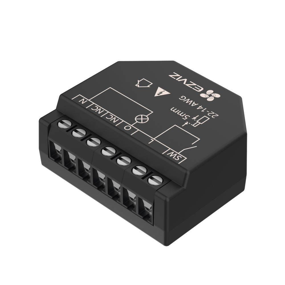 Relevador Wi-Fi  Inteligente / Ideal Para Control de Iluminación / 1 Salida para un Apagador / Control Remoto / Horarios Personalizados / Registro de Consumo