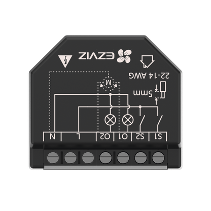 Relevador Wi-Fi  Inteligente / 2 Salidas Para 2 Apagadores / Ideal Para Control de Iluminación / Control Remoto / Horarios Personalizados / Registro de Consumo / 110-240VCA