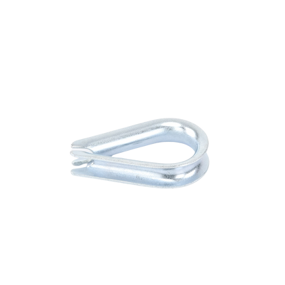 Cuello/ Guardacabo/ Rozadera para Cable de 1/4" de Acero Galv. por Inmersión.