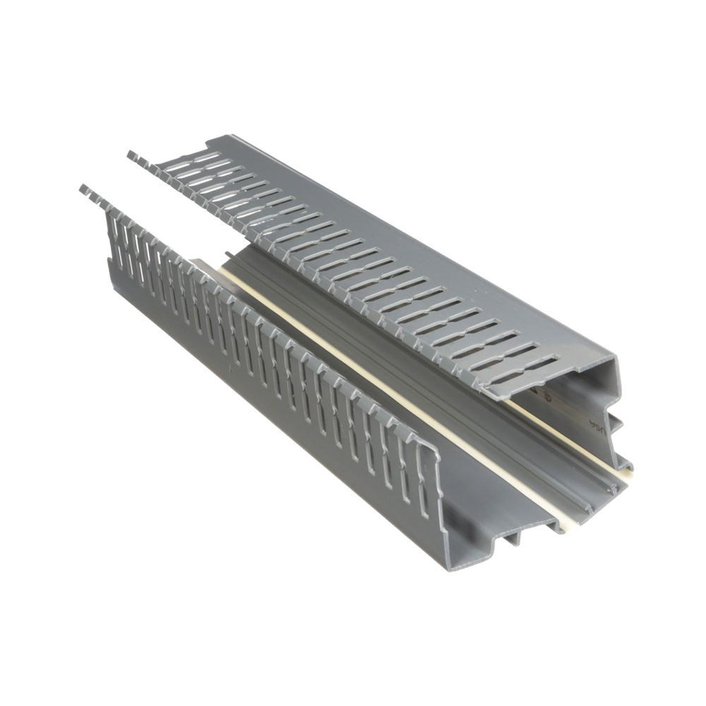 Canaleta para Cable en Esquina, 5.33" x 4.58", 6 Pies, Color Gris