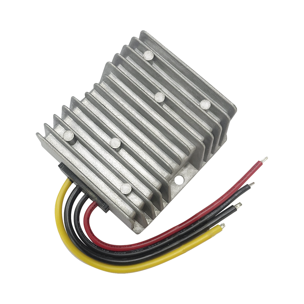 Convertidor DC-DC / 12V a 24V / 240W / 10A / Eficiencia 93% / IPX7 / Protecciones Múltiples / Industrial
