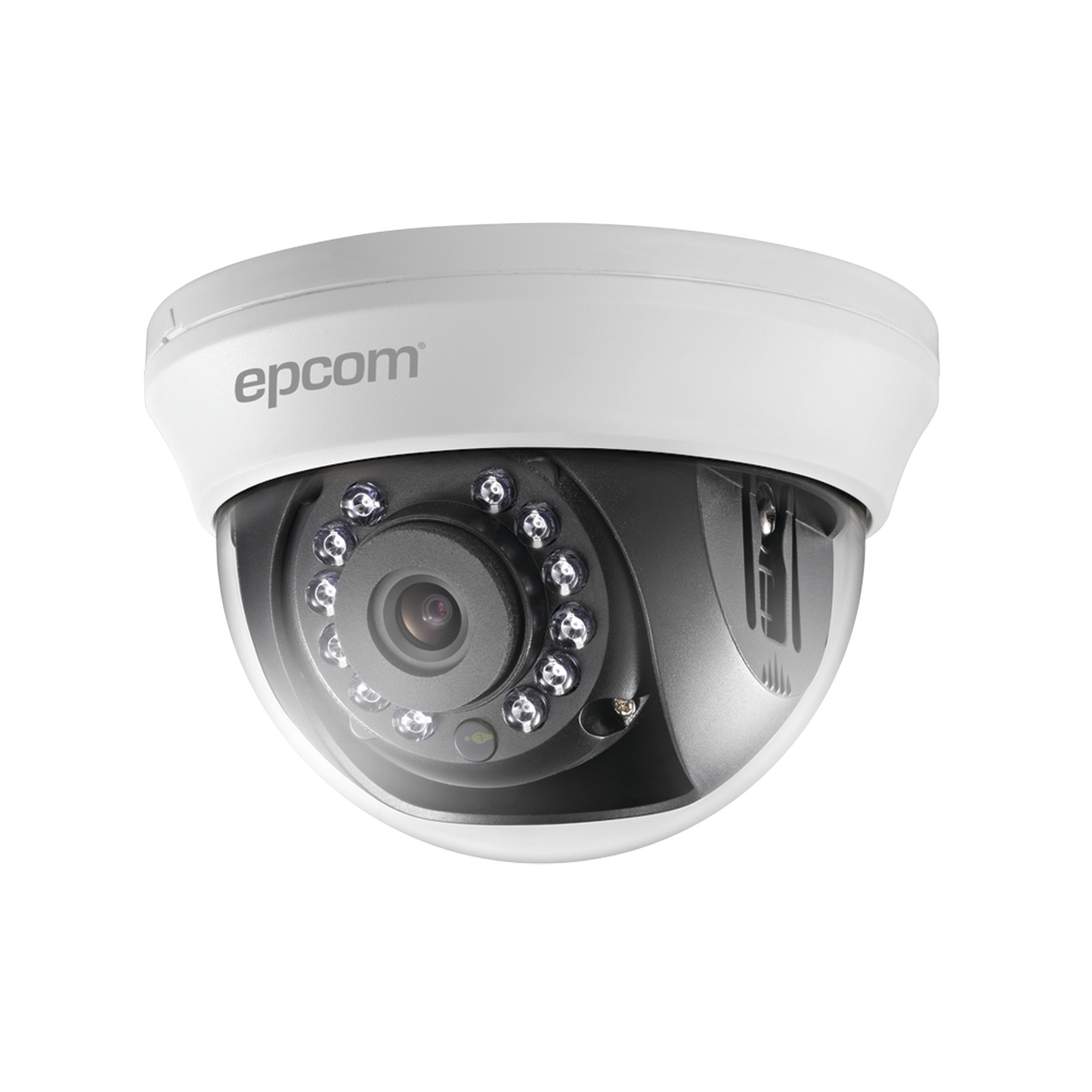Domo TURBOHD 2 Megapixeles (1080p) / Gran Angular 92° / Lente 2.8 mm / IR Inteligent 20 mts / Interior