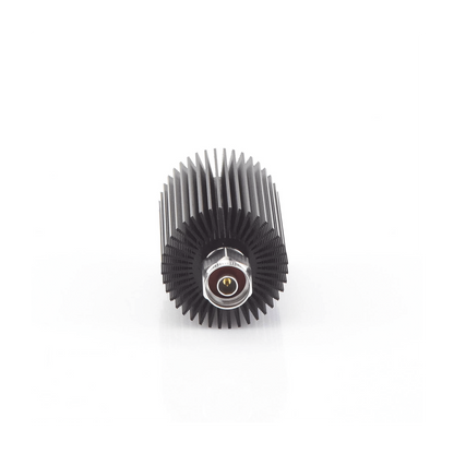 Carga Terminal de 50 Ohm, 0-960 MHz, Perdida por Retorno de 25 dB, 30 Watt, Conector N Macho para Circuladores dB Spectra.