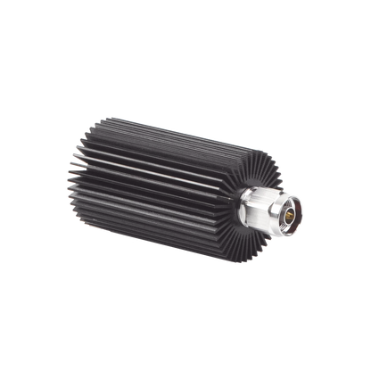 Carga Terminal de 50 Ohm, 0-960 MHz, Perdida por Retorno de 25 dB, 30 Watt, Conector N Macho para Circuladores dB Spectra.