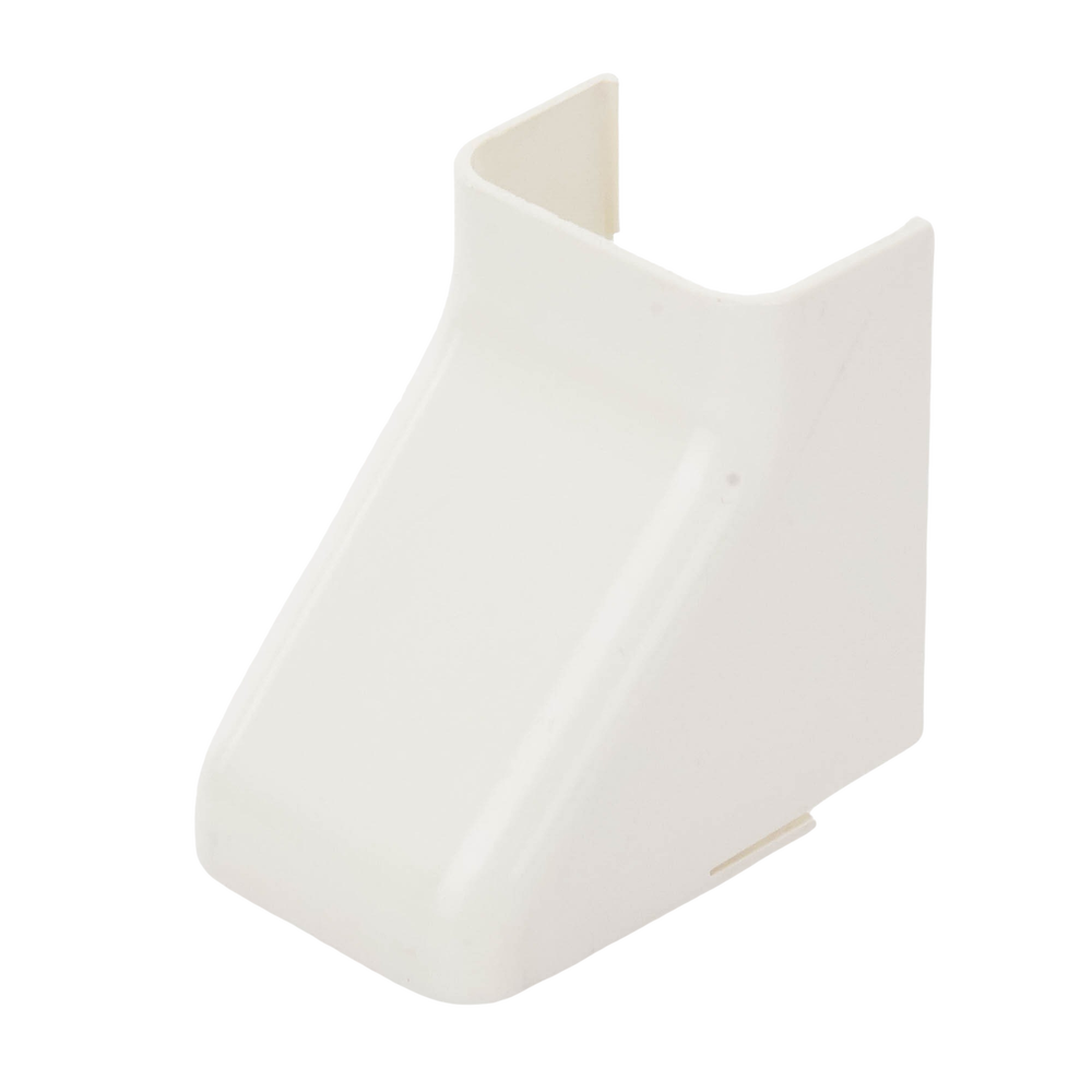 Conexión para techo falso/entrada, para uso con canaleta LD10, material ABS, Color Blanco Mate