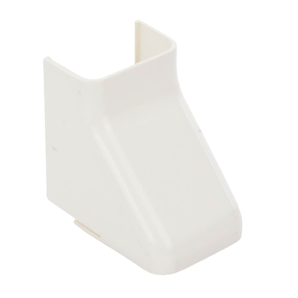 Conexión para techo falso/entrada, para uso con canaleta LD10, material ABS, Color Blanco Mate