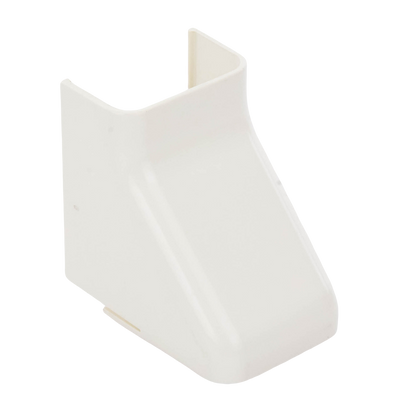 Conexión para techo falso/entrada, para uso con canaleta LD10, material ABS, Color Blanco Mate
