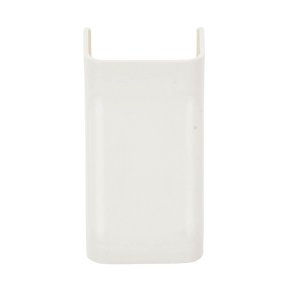 Conexión para techo falso/entrada, para uso con canaleta LD10, material ABS, Color Blanco Mate