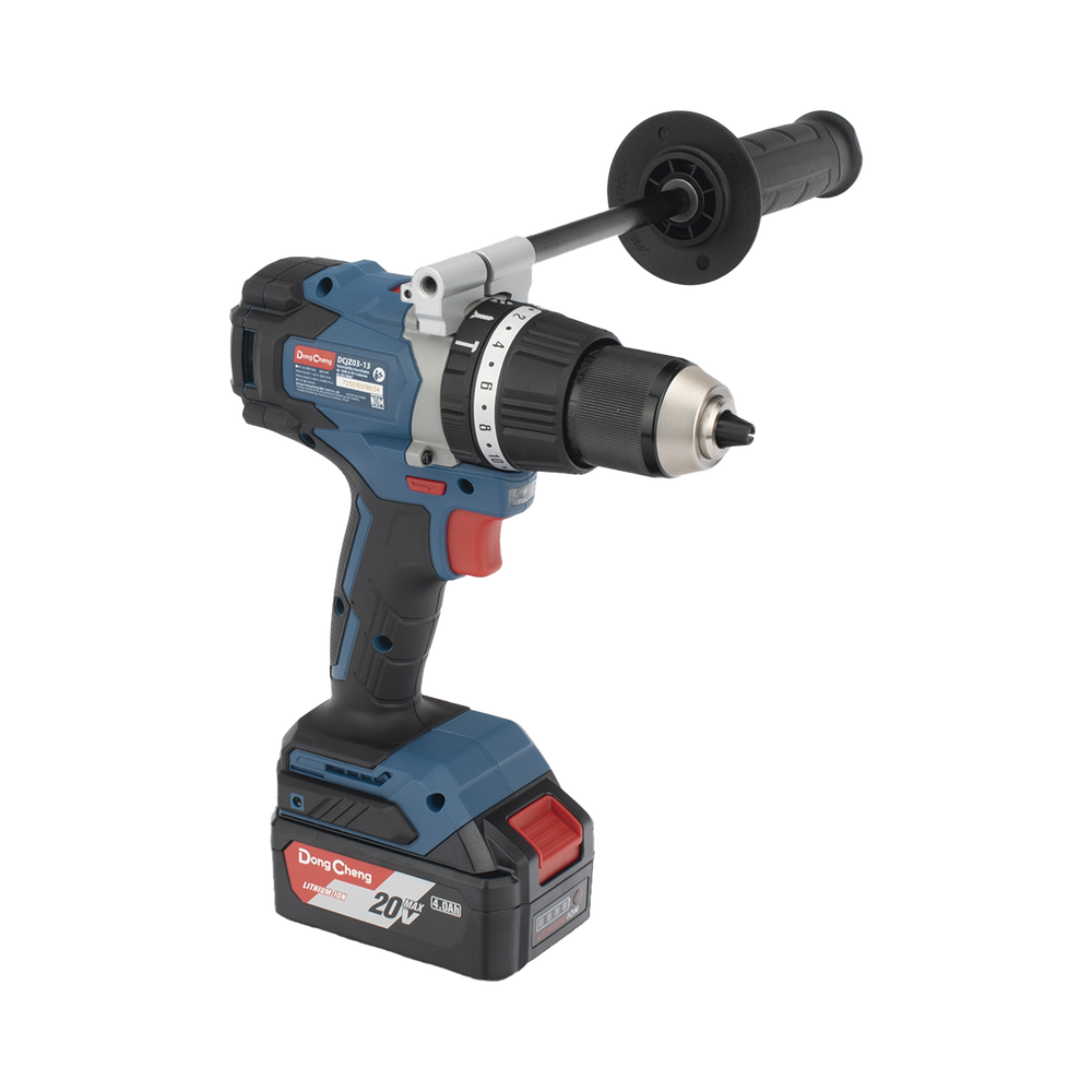 Rotomartillo Inalámbrico 20V / Motor Brushless / Broquero 1/2 in / 120 Nm Par Máximo / 2 Baterías 4.0Ah con Cargador y Maletín