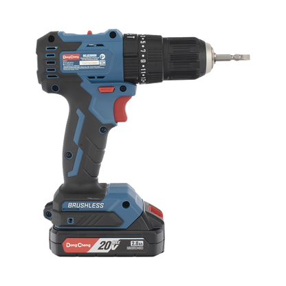 Rotomartillo Inalámbrico 20V / Motor Brushless / Broquero 1/2 in / 50 Nm Par de Apriete / 2 Baterías 2.0Ah con Cargador y Maletín