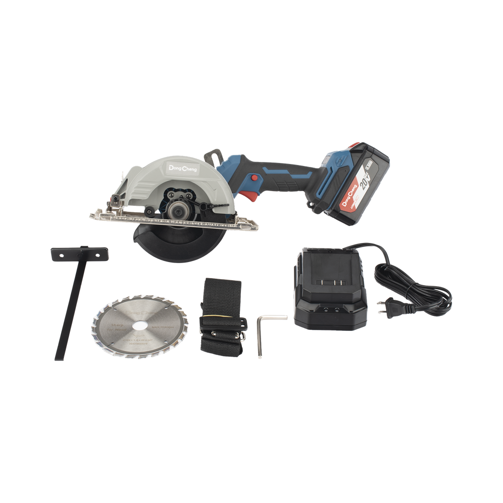 Sierra circular Inalmbrica sin escobillas de 20V, Incluye una Batería de 4.0Ah y Cargador.