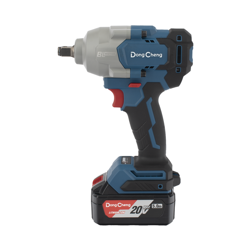 Llave de Impacto Inalámbrica de 20 V, incluye 2 Baterías de 5.0 AH, Cargador y Estuche plástico.