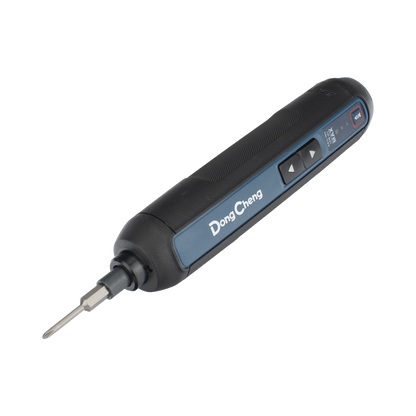 Destornillador Inalámbrico Recargable 4V / Batería 2.0Ah / Par Máximo 5.0 Nm / Portabrocas Hexagonal 1/4 in / 8 Puntas Magnéticas con Estuche