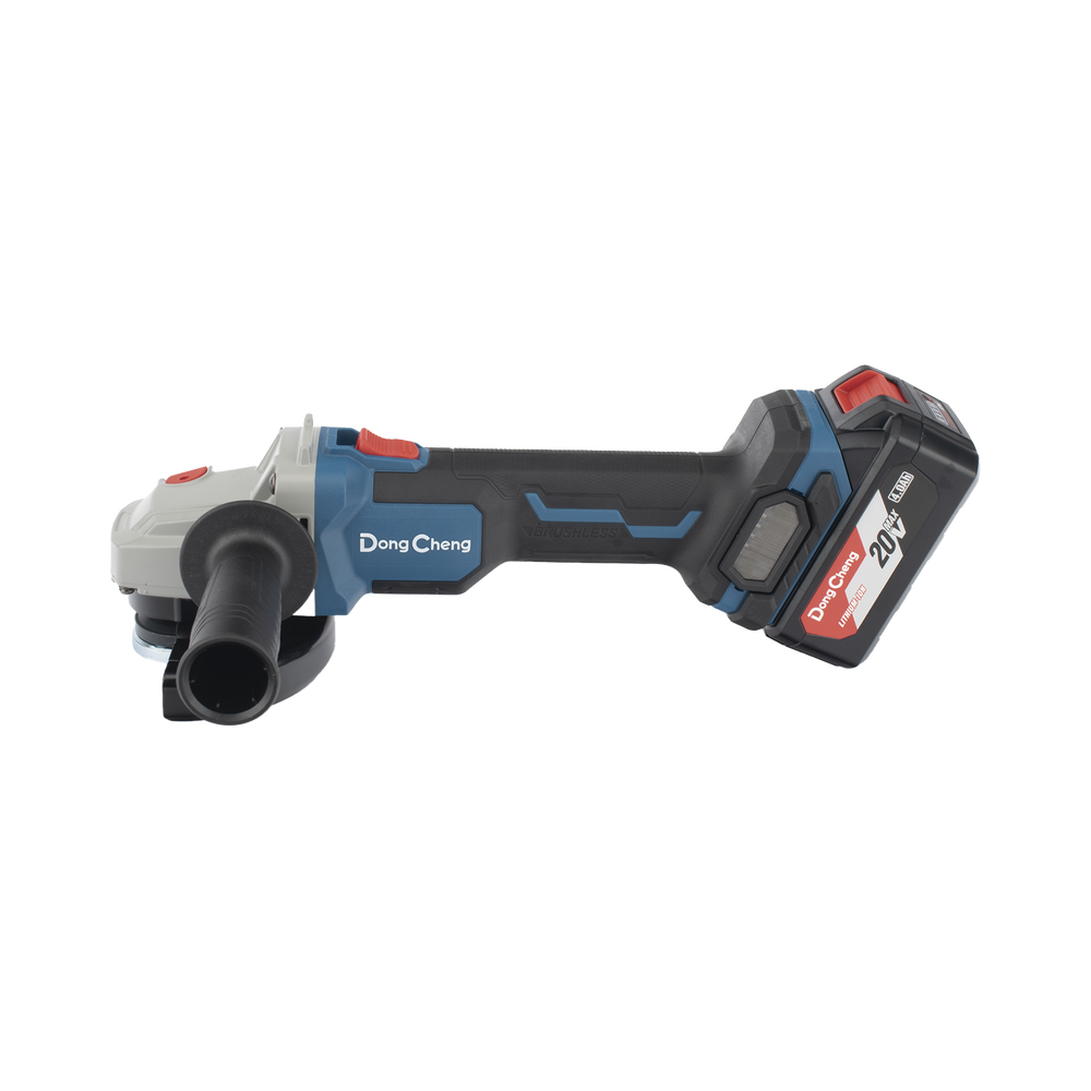 Amoladora Angular de 20Vcc, Disco de 4-1/2 in, Incluye 2 Baterías de 4.0Ah, Cargador y Estuche