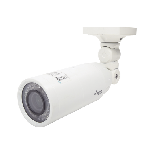Cámara IP Bala con Calefactor 2MP, Lente Varifocal MOTORIZADO 3-10mm, Para Exterior, Entrada/Salida de Audio y Alarma, WDR 120dB, IR 30m