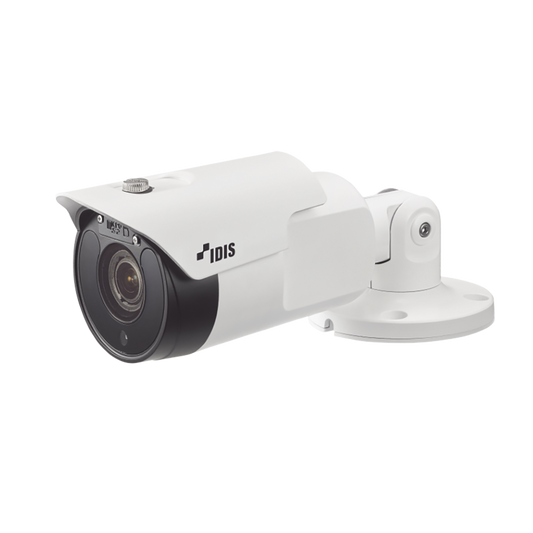Cámara Bala IP de 2 megapíxeles (1080p) | Audio bidireccional | Alarma I/O | PoE | IR Led 20m | IK10 | Lente Vari-focal 2.8mm - 12mm | Día / noche | MicroSD | INTELIGENTE CODEC | ICR