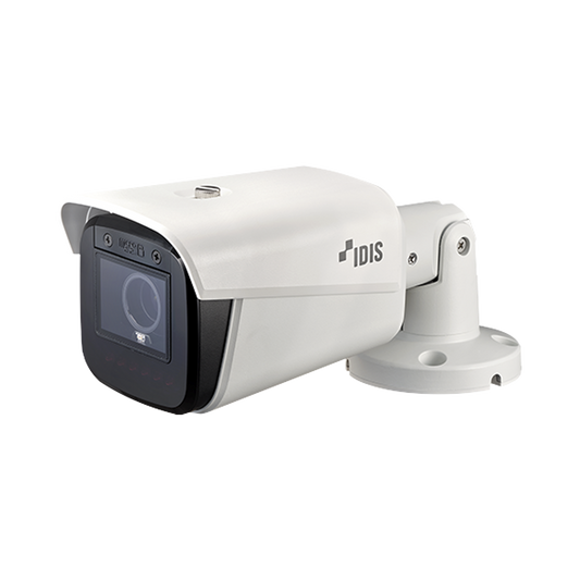CAMARA BALA 5MP | INTELIGENCIA ARTIFICIAL (IDLA) | IR40M | WDR REAL | 2.7 A 13.5MM | IK10 | IP67 | ENTRADA Y SALIDA DE AUDIO