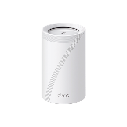 Router Inalámbrico MESH Interior para Hogar / Triple Banda Wi-Fi 7 BE9300 Mbps / 2 Puerto 2.5 Gigabit WAN/LAN / 4 Antenas Internas / Operación Multi-Link MLO / Administración Mediante la App Deco (iOS, Android) / HomeShield