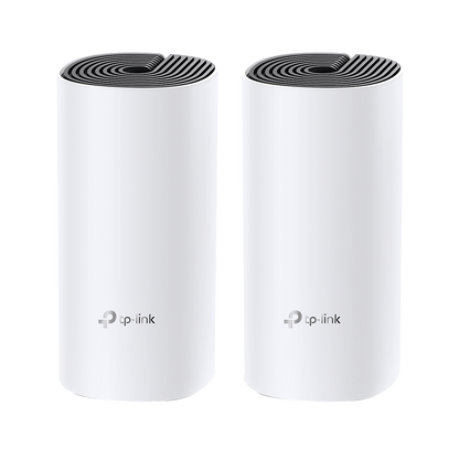 Router Inalámbrico MESH Interior para Hogar / Doble Banda Wi-Fi 5 AC1200 Mbps / 2 Puerto Gigabit WAN/LAN / 2 Antenas Internas / Administración Mediante la App Deco (iOS, Android)