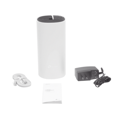Router Inalámbrico MESH Interior para Hogar / Doble Banda Wi-Fi 5 AC1200 Mbps / 2 Puerto Gigabit WAN/LAN / 2 Antenas Internas / Administración Mediante la App Deco (iOS, Android)