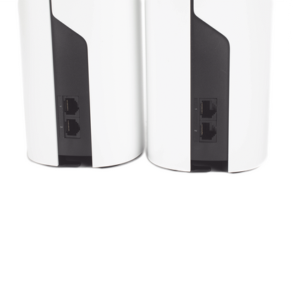 KIT 2 Routers Inalámbricos MESH Interior para Hogar / Doble Banda Wi-Fi 5 AC1200 Mbps / 2 Puerto Gigabit WAN/LAN / 2 Antenas Internas / Administración Mediante la App Deco (iOS, Android)