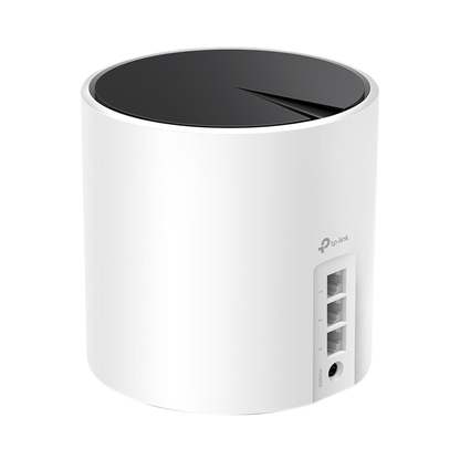 Router Inalámbrico MESH Interior para Hogar / Doble Banda Wi-Fi 6 AX3000 Mbps / 3 Puerto Gigabit WAN/LAN / 2 Antenas Internas / Administración Mediante la App Deco (iOS, Android) / Protección HomeShield