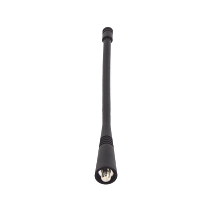 Antena UHF Helicoidal, 400-470 MHz, para Radios Portátiles PRO5150/EP450/DEP450/CP200/GP300 de Conector Rosca tipo Monopolo