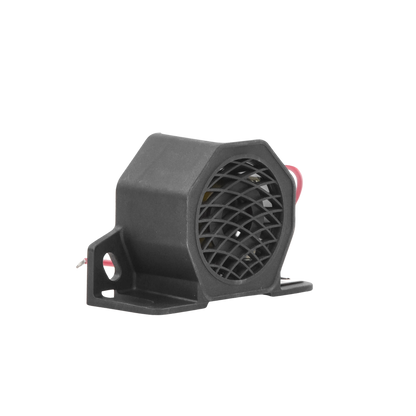 Alarma de reversa y doble tono, 12-24 Vcc, 102 dBA