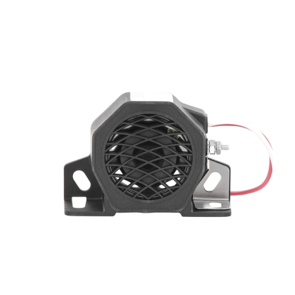 Alarma de reversa y doble tono, 12-24 Vcc, 102 dBA