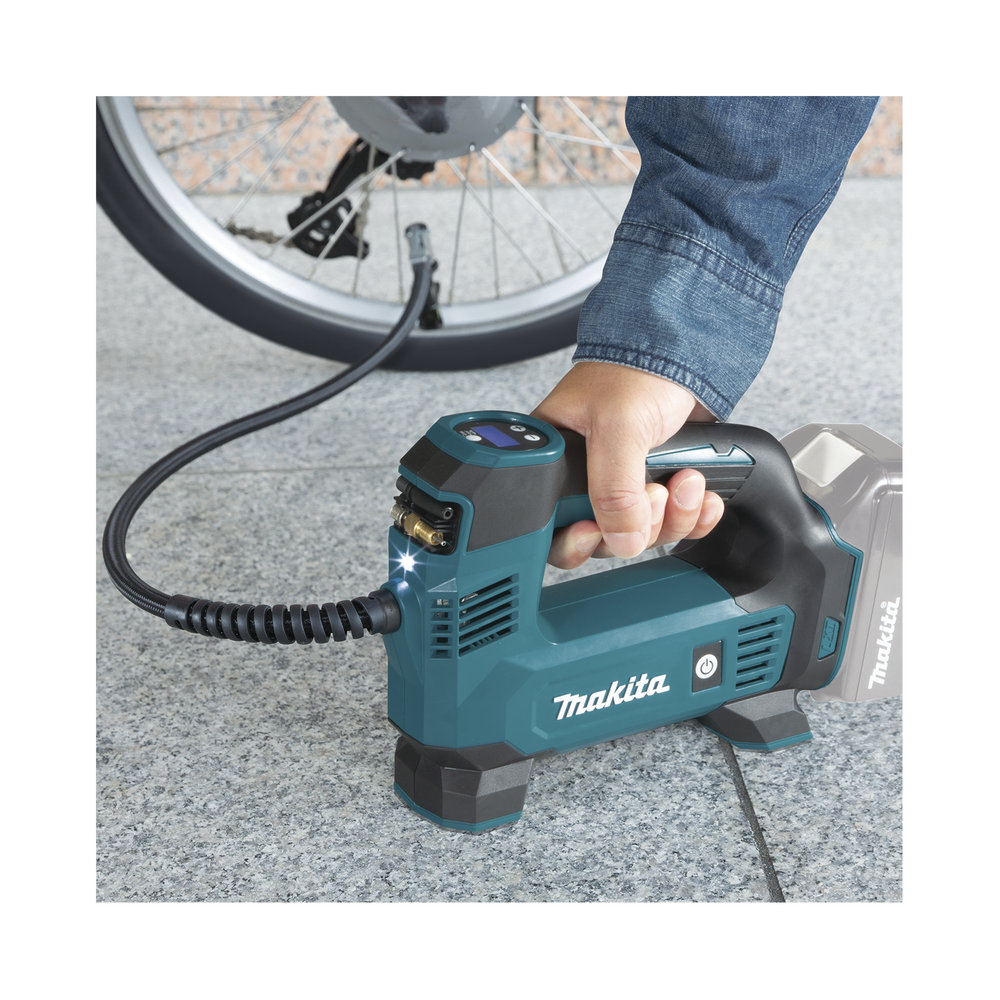 Inflador Inalámbrico 18 Vcc Hasta 121 PSI  (Sin Batería / Sin Cargador).