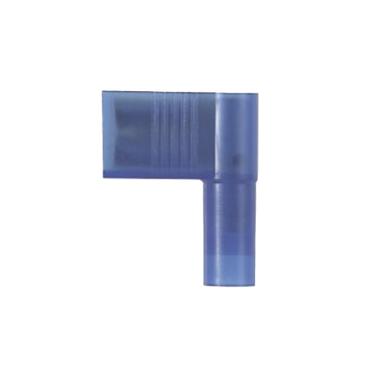 Terminal de Desconexión Hembra Pan-Term™ a 90º, Color Azul, Nylon, para cable 14-16 AWG, 0.250 x 0.032 " (6.3 x 0.8mm)