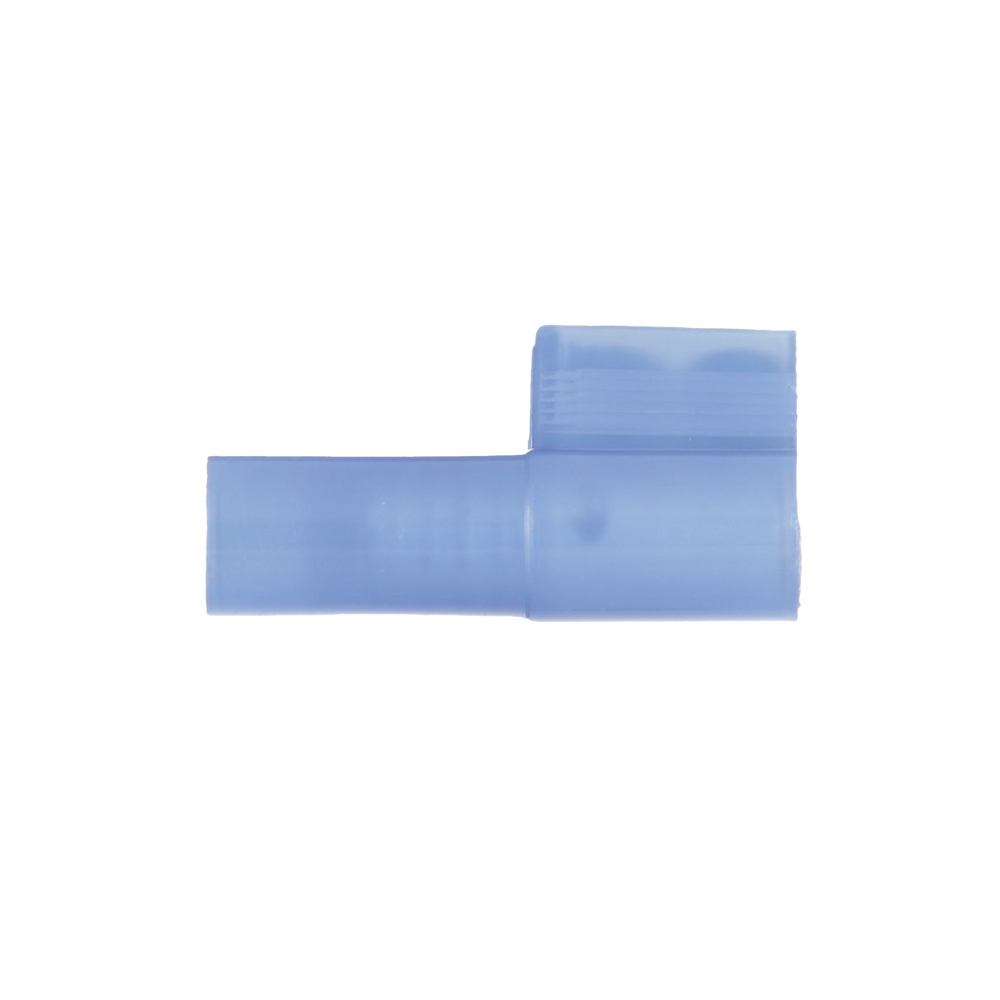 Terminal de Desconexión Hembra Pan-Term™ a 90º, Color Azul, Nylon, para cable 14-16 AWG, 0.250 x 0.032 " (6.3 x 0.8mm)