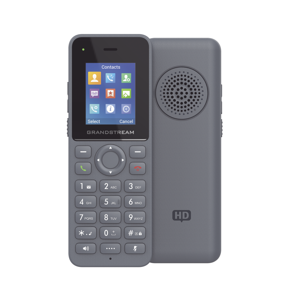 Teléfono Inalámbrico DECT HD, Hasta 20 cuentas SIP por sistema, Conferencia de audio de 3 vías, Audio HD