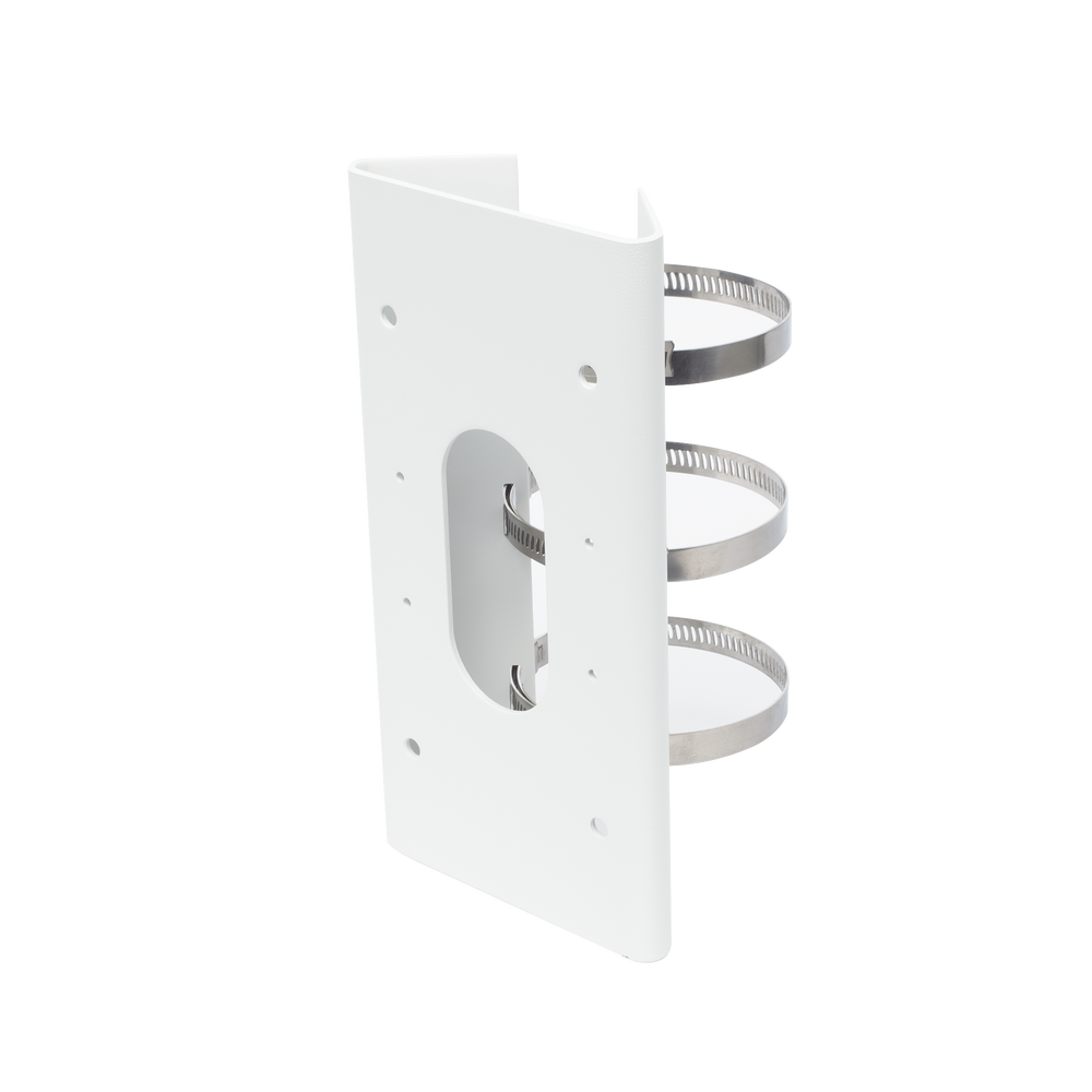 Montaje Vertical para Poste / Material de Acero Inoxidable