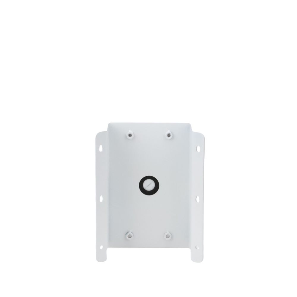 Montaje de Esquina con Caja de Conexión para Domos PTZ epcom y HIKVISION / Fabricado con Aleación de Aluminio y Acero