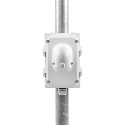 Montaje de Poste para Domos Hikvision / Color Blanco / Uso en Exterior
