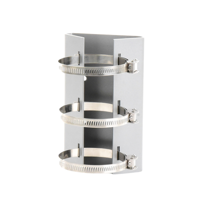 Montaje de Poste para PTZ / Acero Inoxidable / Compatible con PTZ HIKVISION