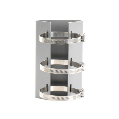 Montaje de Poste para PTZ / Acero Inoxidable / Compatible con PTZ HIKVISION