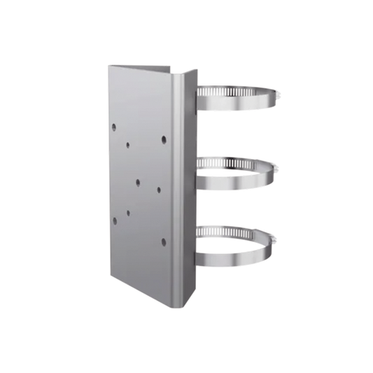Montaje de Poste para PTZ / Acero Inoxidable / Compatible con PTZ HIKVISION
