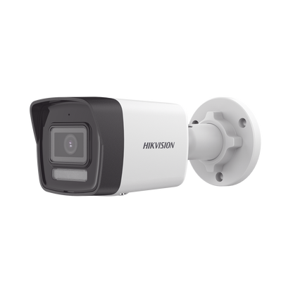 [Dual Light] Bala IP 2 Megapixel / Lente 2.8 mm / 30 mts IR + 30 mts Luz Blanca / Micrófono Integrado / Motion Detection 2.0 / Exterior IP67 / H.265 / PoE / Micro SD