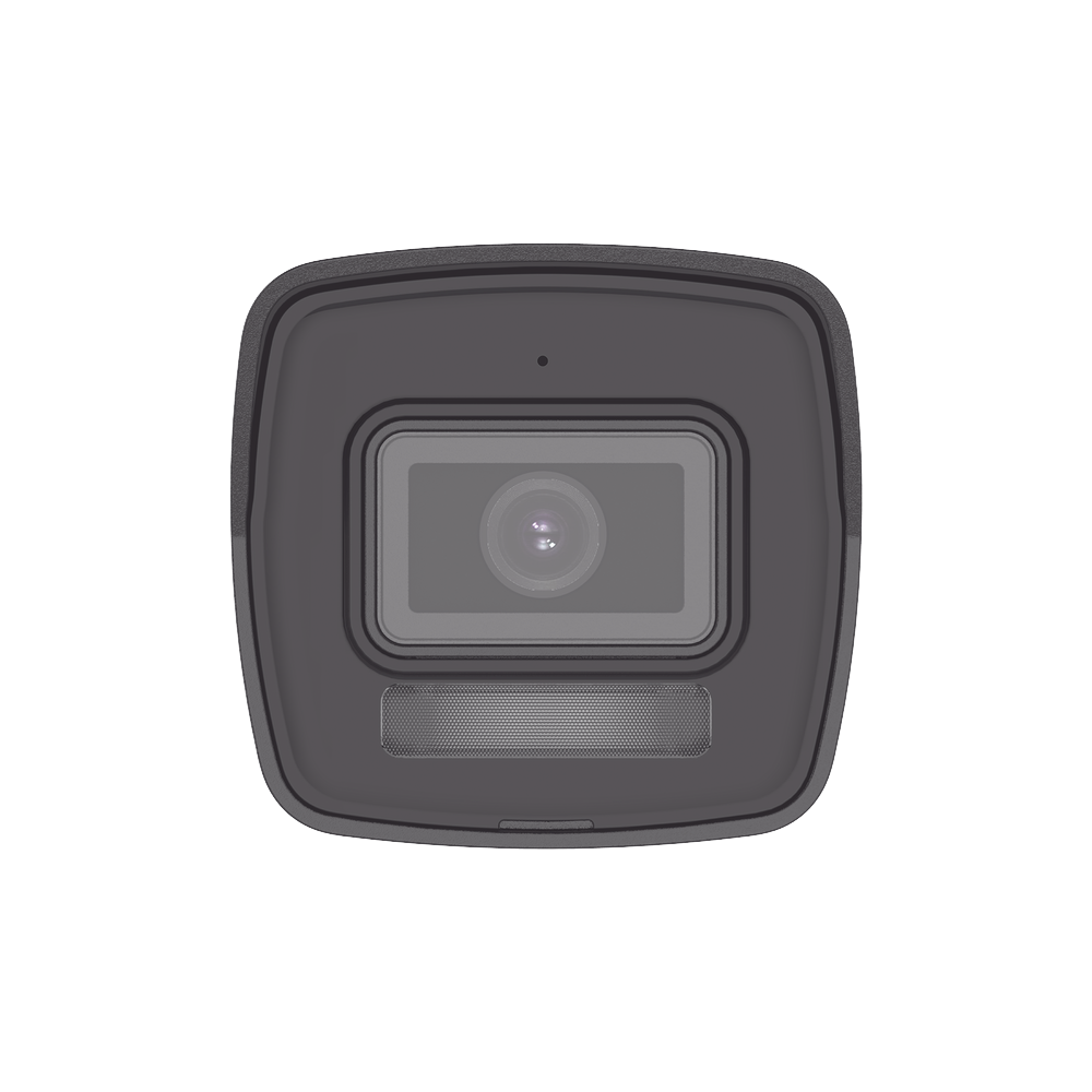 [Dual Light] Bala IP 4 Megapixel / Lente 2.8 mm / 30 mts IR + 30 mts Luz Blanca / Micrófono Integrado / ACUSENSE Lite / Exterior IP67 / H.265 / PoE  / Micro SD