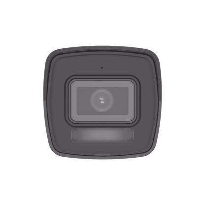 [Dual Light] Bala IP 4 Megapixel / Lente 2.8 mm / 30 mts IR + 30 mts Luz Blanca / Micrófono Integrado / ACUSENSE Lite / Exterior IP67 / H.265 / PoE  / Micro SD