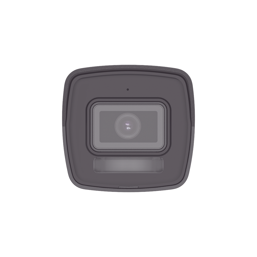 [Dual Light] Bala IP 6 Megapixel / Lente 2.8 mm / 30 mts IR + 30 mts Luz Blanca / Micrófono Integrado / ACUSENSE Lite / Exterior IP67 / H.265 / PoE / Micro SD