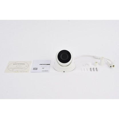 Turret IP 4 Megapixel / Lente 2.8 mm / 30 mts IR / WDR 120 dB / Exterior IP67 / Hik-Connect P2P / H.265+ / PoE / ONVIF