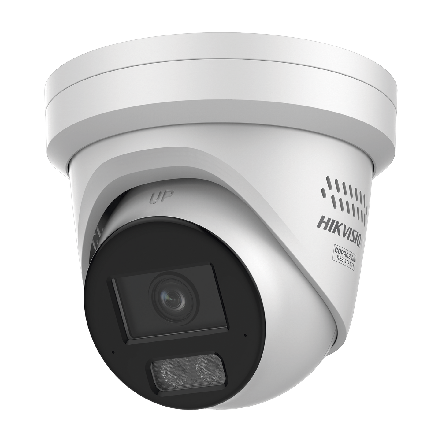 [Dual Light + ColorVu 3.0 + HikAI] Turret IP 8 Megapixel / Lente 2.8 mm / 30 mts IR + Luz Blanca / 2 Microfonos Integrados / Exterior IP67 / Estrobo Azul y Rojo / WDR 130 dB / ACUSENSE 3.0 / Metal / NEMA 4X / ACUSEEK