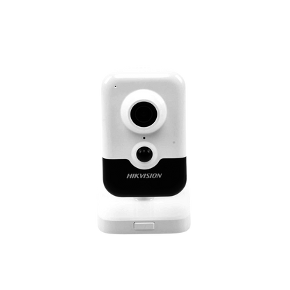 Cubo IP 4 Megapixel / Serie PRO / Lente 2.8 mm / 10 mts IR EXIR / PoE / Sensor PIR / H.265+ / Interior / Audio de Dos Vías / PoE / MicroSD / ONVIF / ACUSEEK