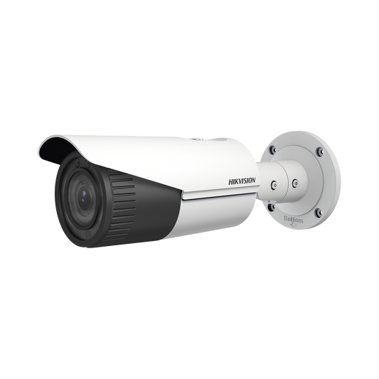 Bala IP 2 Megapixel / Lente Mot. 2.8 - 12 mm / Exterior IP67 / 30 Mts IR EXIR / Entrada y Salida de Audio y Alarma