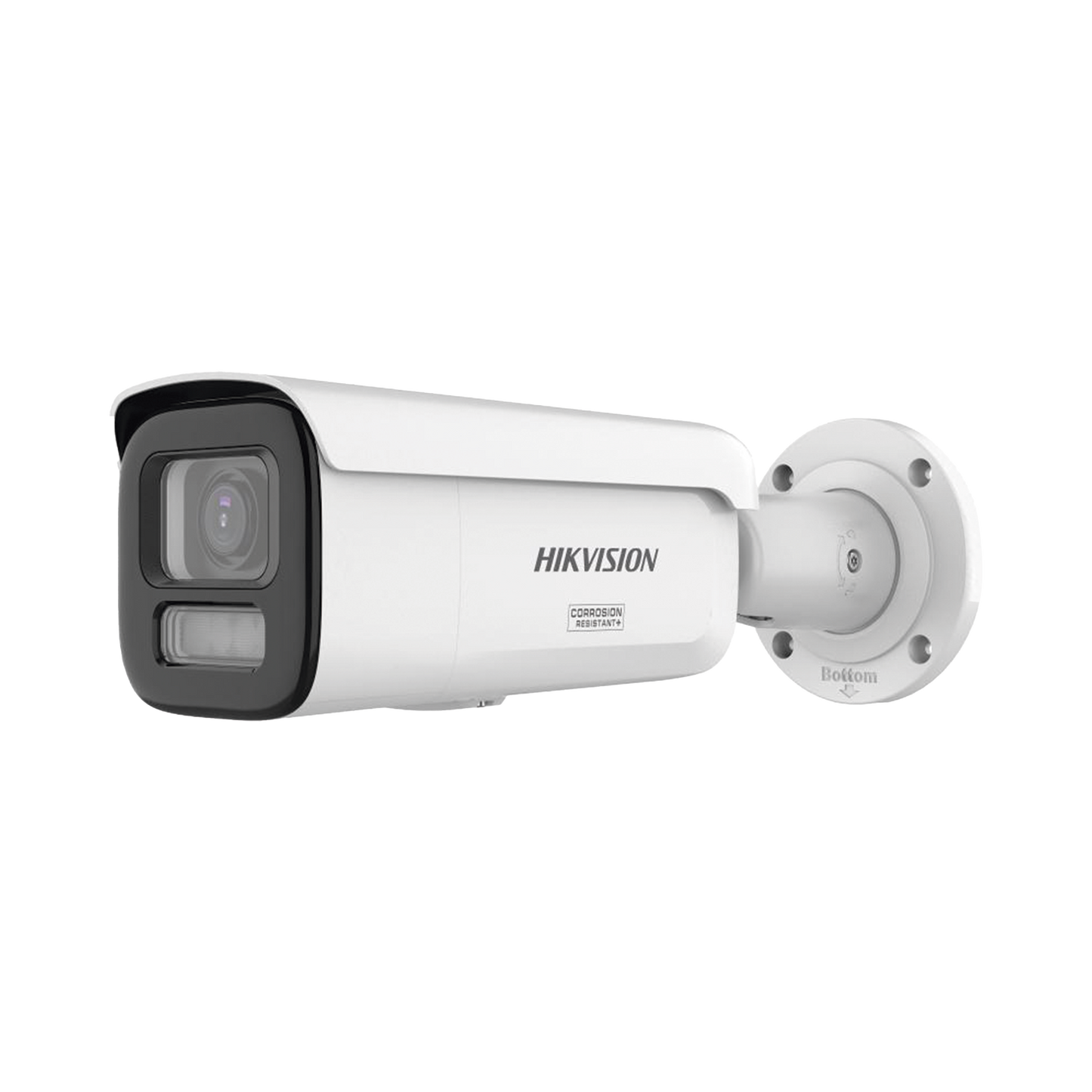 [Dual Light + ColorVu 3.0 + HikAI] Bala IP 6 Megapixel / Lente Mot. 2.8 a 12 mm / 60 mts IR + Luz Blanca / Exterior IP67 / WDR 130 dB / ACUSENSE 3.0 / Microfono Integrado / Metal / NEMA 4X / ACUSEARCH